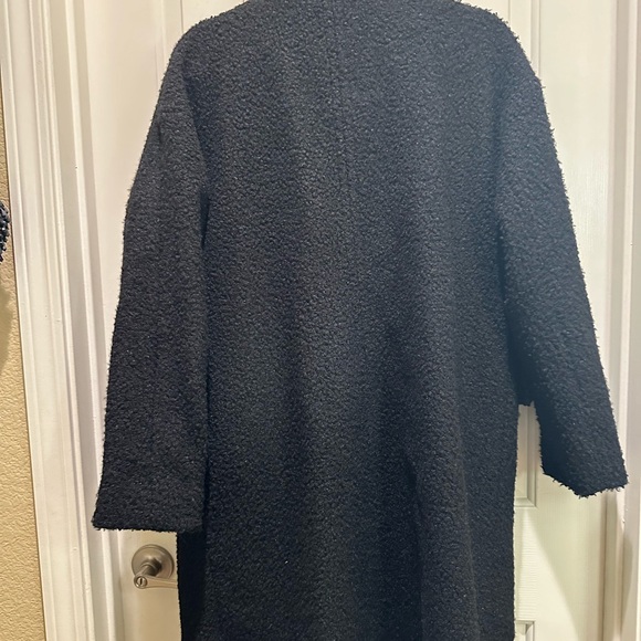 Ladies long BCBGeneration black coat - Picture 7 of 16